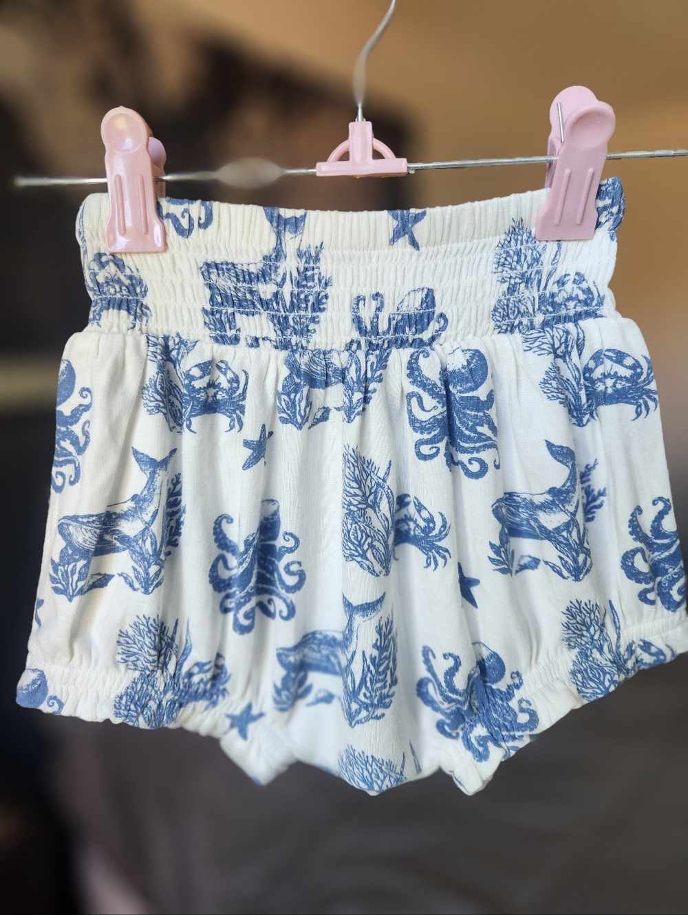Kate Quinn Nautical Toile Shorts